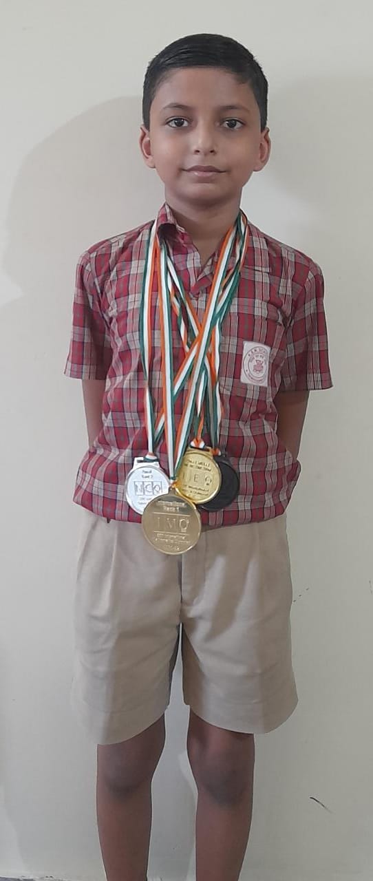Darsh Vignesh- Ranks in International Olympiad