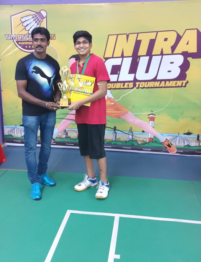 Lakshmi Narayanan- Badminton Championship (1)