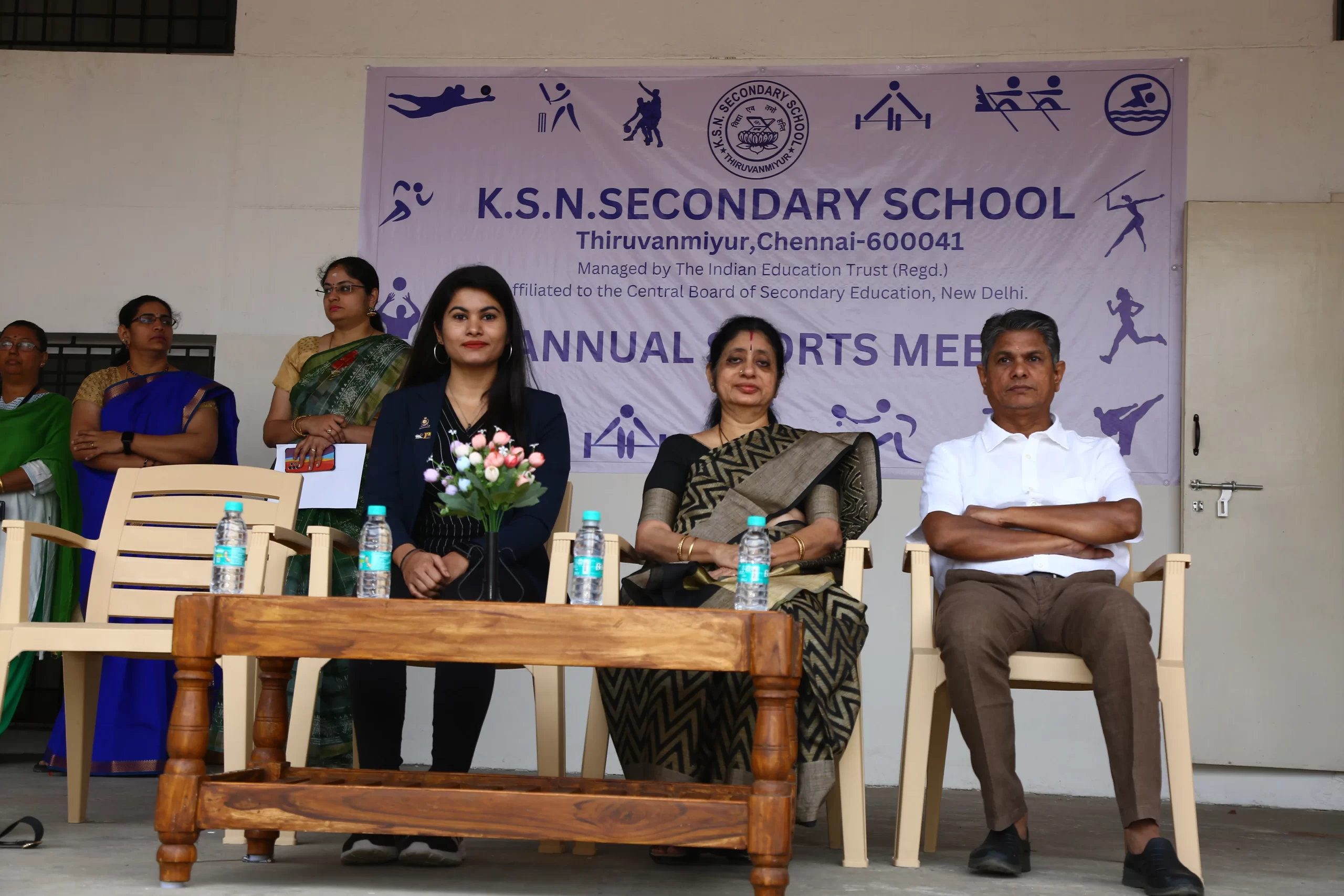 Chieft guest sports day